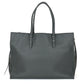 BALENCIAGA Tote Bag 432596 Calfskin gray paper
