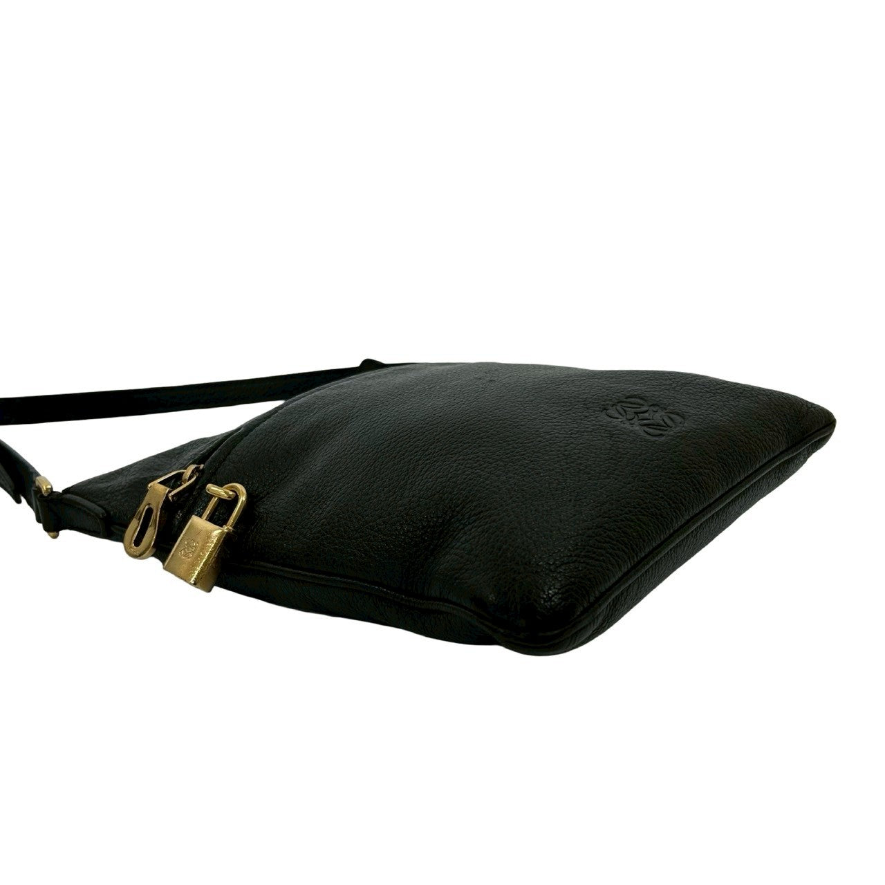 LOEWE Shoulder Bag leather black