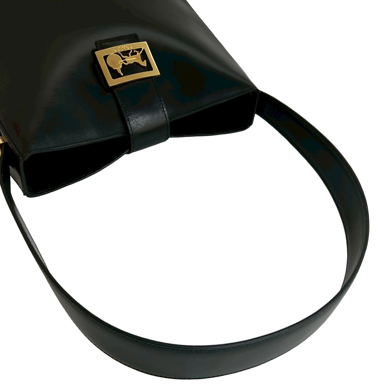 CELINE Shoulder Bag Calfskin black