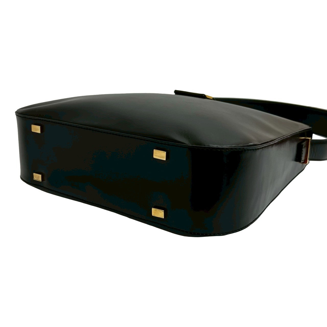 CELINE Shoulder Bag Calfskin black