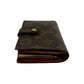 LOUIS VUITTON Bifold Wallet leather Brown Monogram Portefeuille Vienova