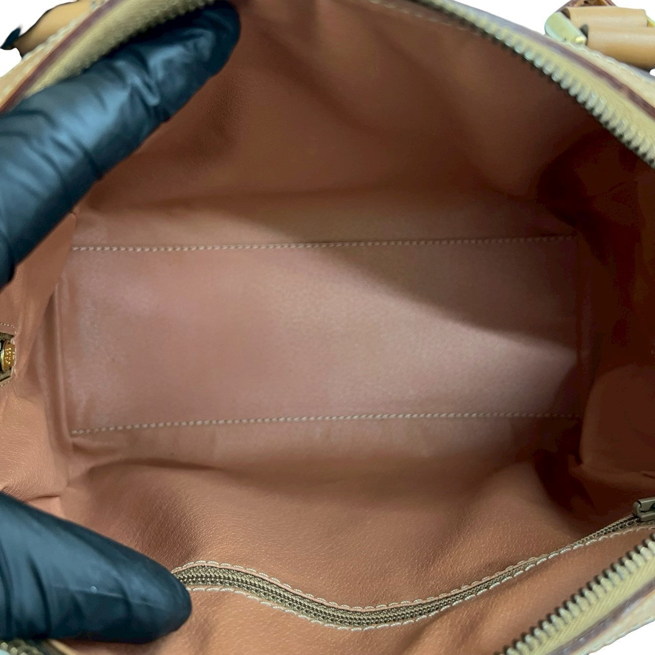 CELINE Boston Duffel bag leather Brown