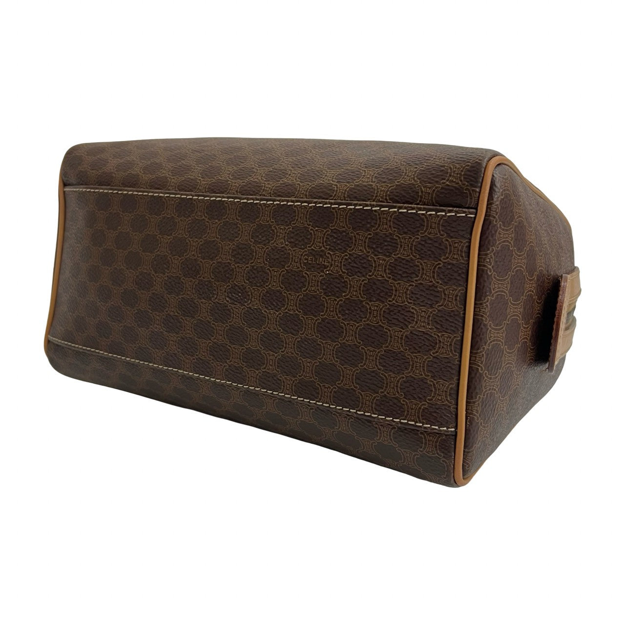 CELINE Boston Duffel bag leather Brown