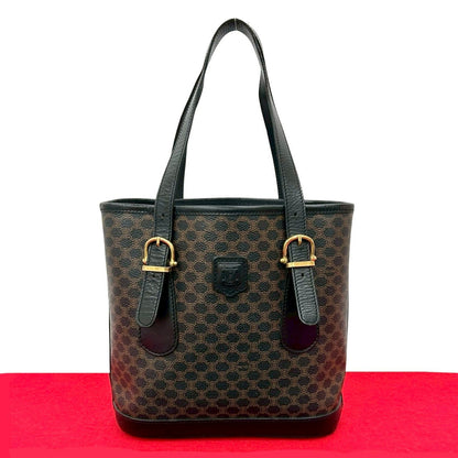 CELINE Tote Bag leather black
