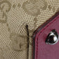 GUCCI Handbag 120844 GG canvas, leather beige Women Used Authentic