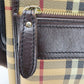 BURBERRY Shoulder Bag PVC beige