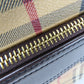 BURBERRY Shoulder Bag PVC beige