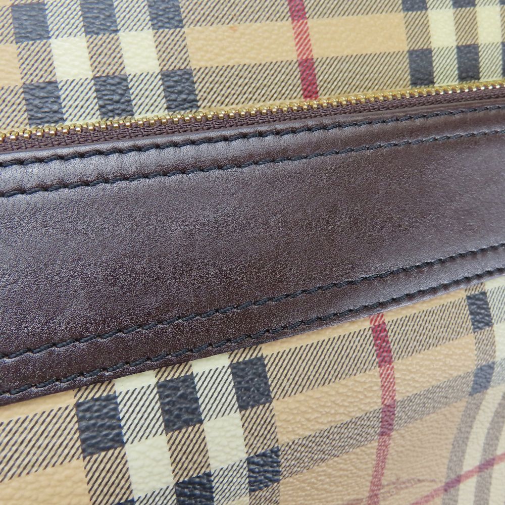BURBERRY Shoulder Bag PVC beige