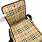 BURBERRY Shoulder Bag PVC beige