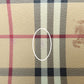 BURBERRY Shoulder Bag PVC beige