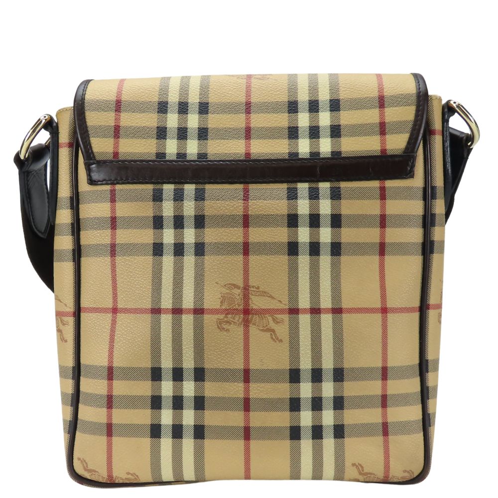 BURBERRY Shoulder Bag PVC beige