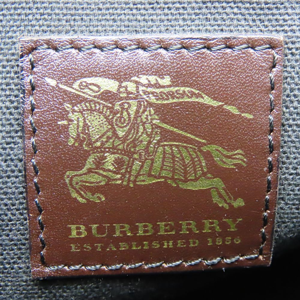 BURBERRY Shoulder Bag PVC beige