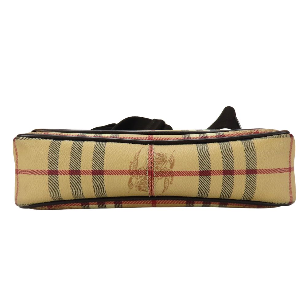 BURBERRY Shoulder Bag PVC beige