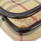 BURBERRY Shoulder Bag PVC beige