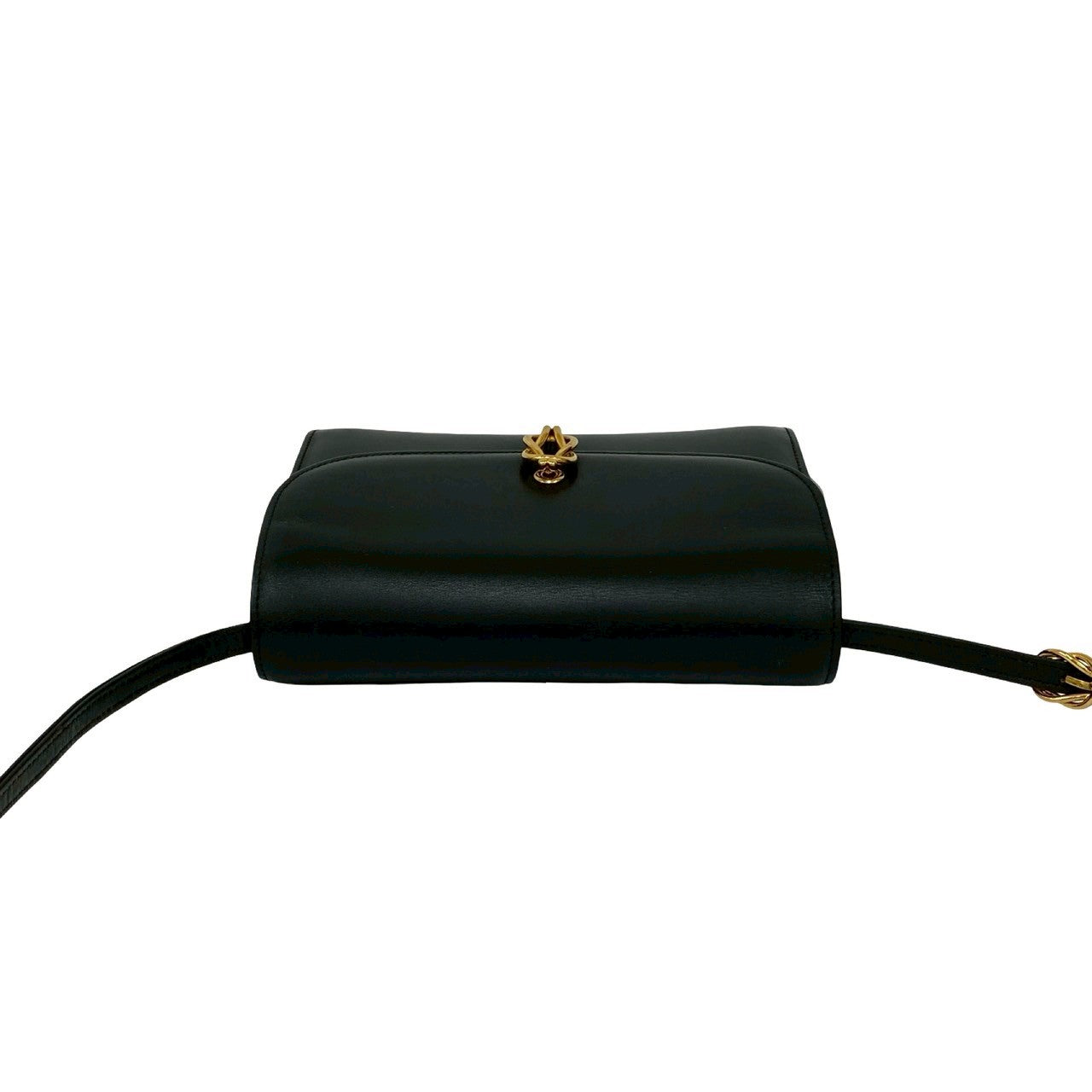 GUCCI Shoulder Bag Calfskin black