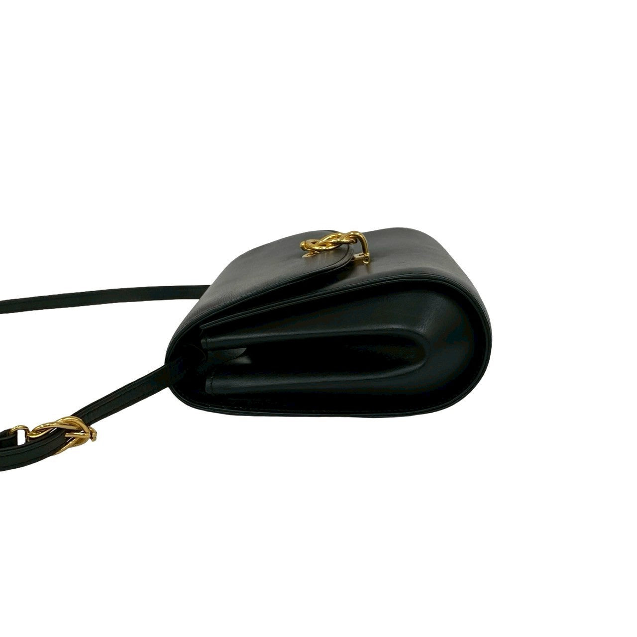 GUCCI Shoulder Bag Calfskin black