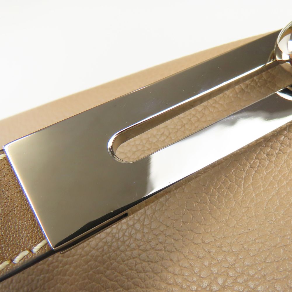 LOEWE Shoulder Bag leather Gurege Missy Women Used Authentic