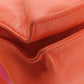 LOEWE Shoulder Bag Nappa leather Orange flamenco Women Used Authentic