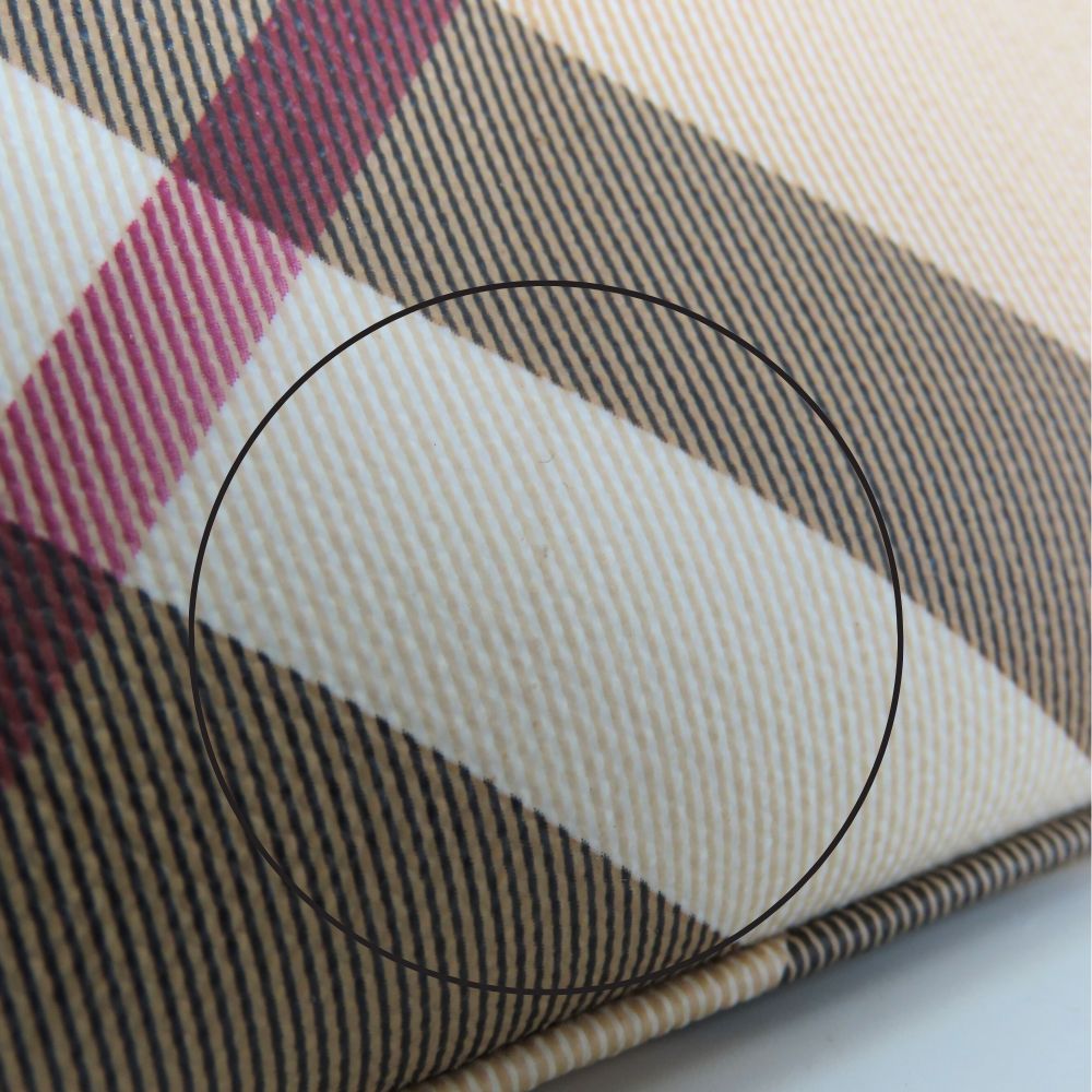 BURBERRY Handbag PVC Beige type