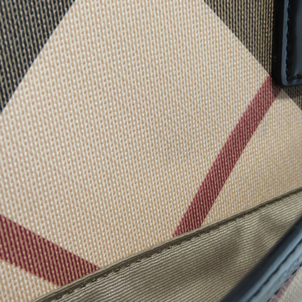 BURBERRY Handbag PVC Beige type