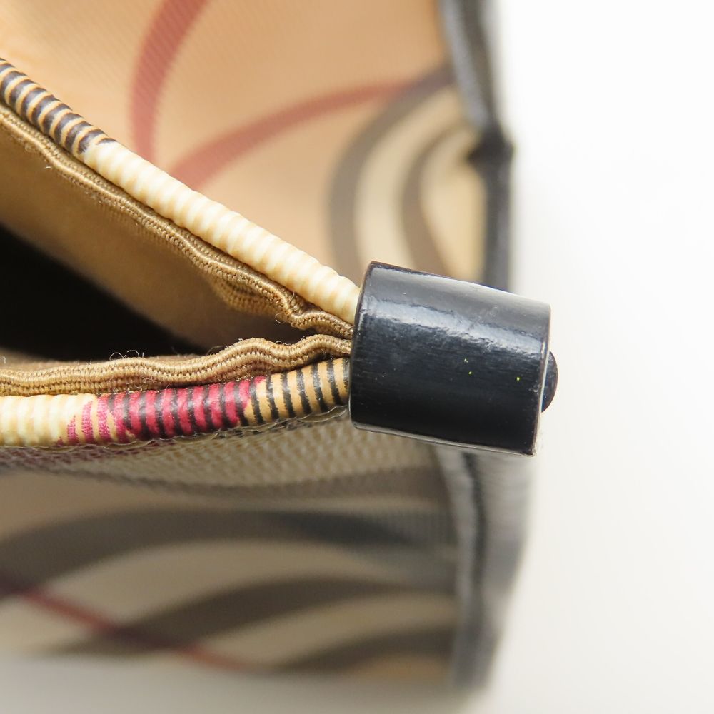 BURBERRY Handbag PVC Beige type