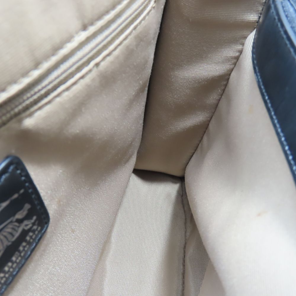 BURBERRY Handbag PVC Beige type