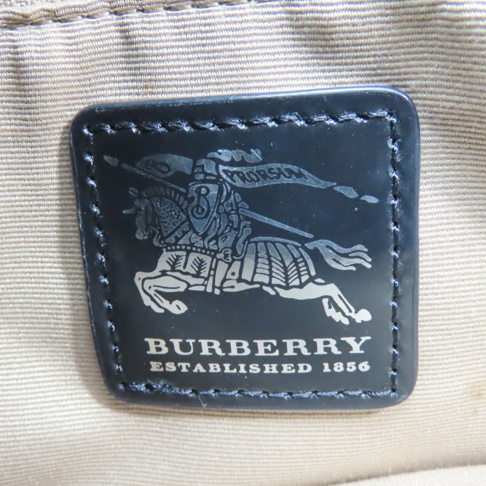BURBERRY Handbag PVC Beige type