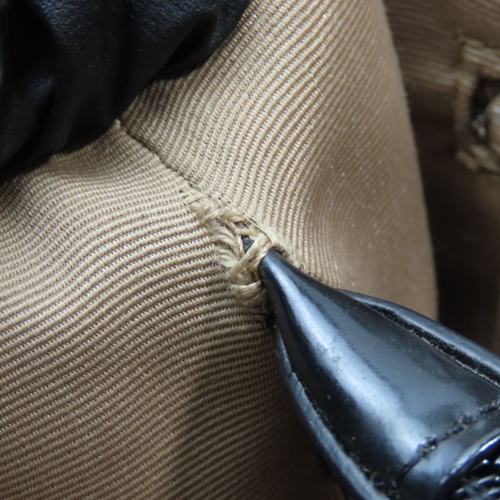 BURBERRY Handbag PVC Beige type