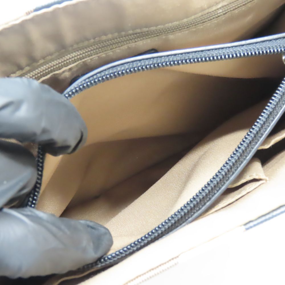 BURBERRY Handbag PVC Beige type