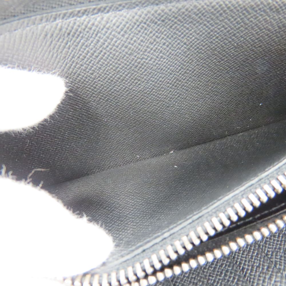 LOUIS VUITTON Long Wallet Purse M62295 Monogram Eclipse black Zippy Wallet Vertical mens Used Authentic