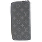 LOUIS VUITTON Long Wallet Purse M62295 Monogram Eclipse black Zippy Wallet Vertical mens Used Authentic