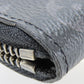 LOUIS VUITTON Long Wallet Purse M62295 Monogram Eclipse black Zippy Wallet Vertical mens Used Authentic