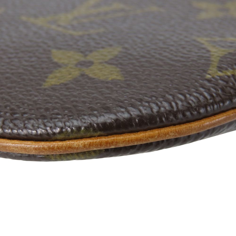 LOUIS VUITTON Coin case M61926 Monogram Brown Portonet Ron Women(Unisex) Used Authentic