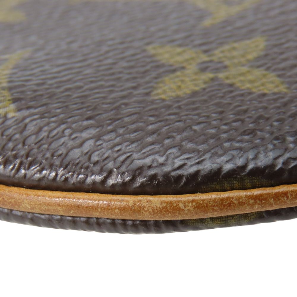 LOUIS VUITTON Coin case M61926 Monogram Brown Portonet Ron Women(Unisex) Used Authentic
