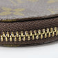 LOUIS VUITTON Coin case M61926 Monogram Brown Portonet Ron Women(Unisex) Used Authentic