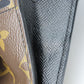 LOUIS VUITTON Long Wallet Purse M93800 Monogram macacer Brown Portefeuille Tanon mens Used Authentic