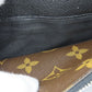 LOUIS VUITTON Long Wallet Purse M93800 Monogram macacer Brown Portefeuille Tanon mens Used Authentic