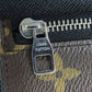 LOUIS VUITTON Long Wallet Purse M93800 Monogram macacer Brown Portefeuille Tanon mens Used Authentic