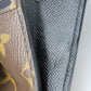 LOUIS VUITTON Long Wallet Purse M93800 Monogram macacer Brown Portefeuille Tanon mens Used Authentic