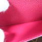 LOUIS VUITTON Long Wallet Purse M60742 Monogram Fuchsia Portefeuille Clemence