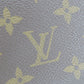 LOUIS VUITTON Long Wallet Purse M60742 Monogram Fuchsia Portefeuille Clemence