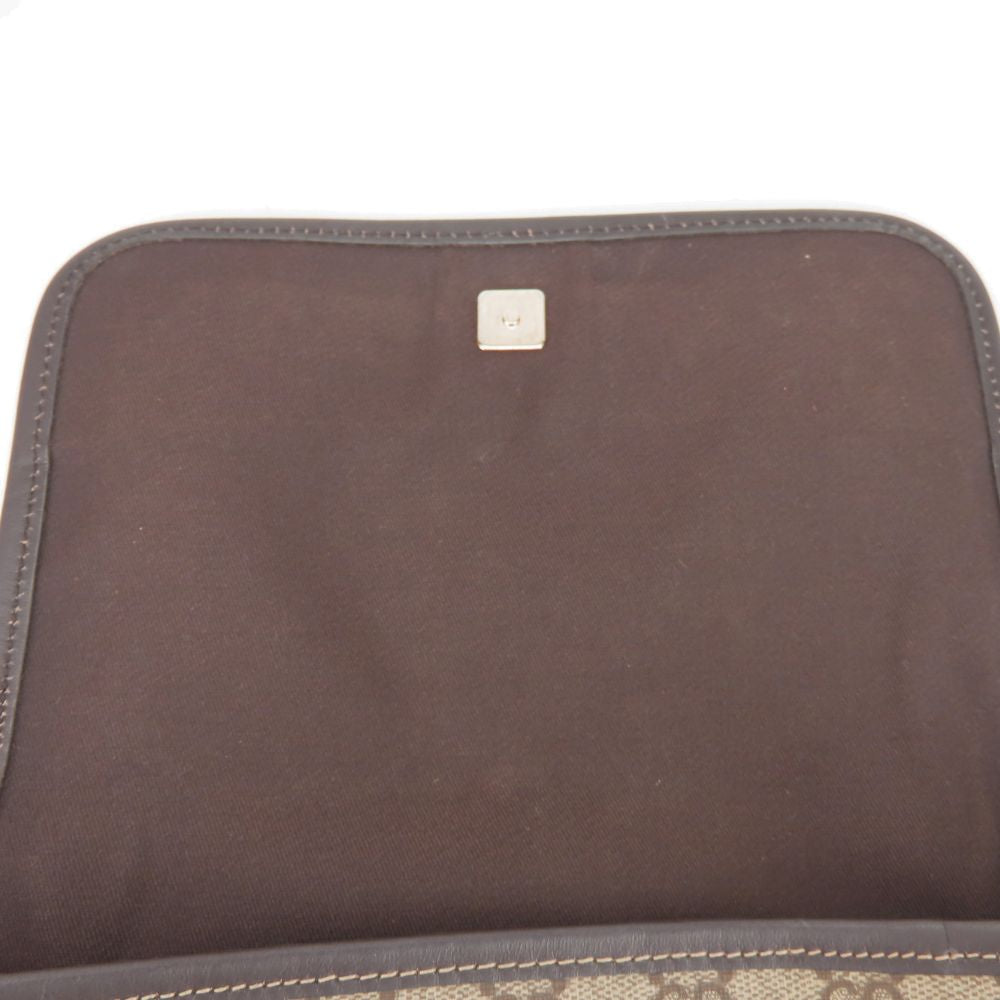 GUCCI Shoulder Bag 223666 GG Supreme Canvas beige