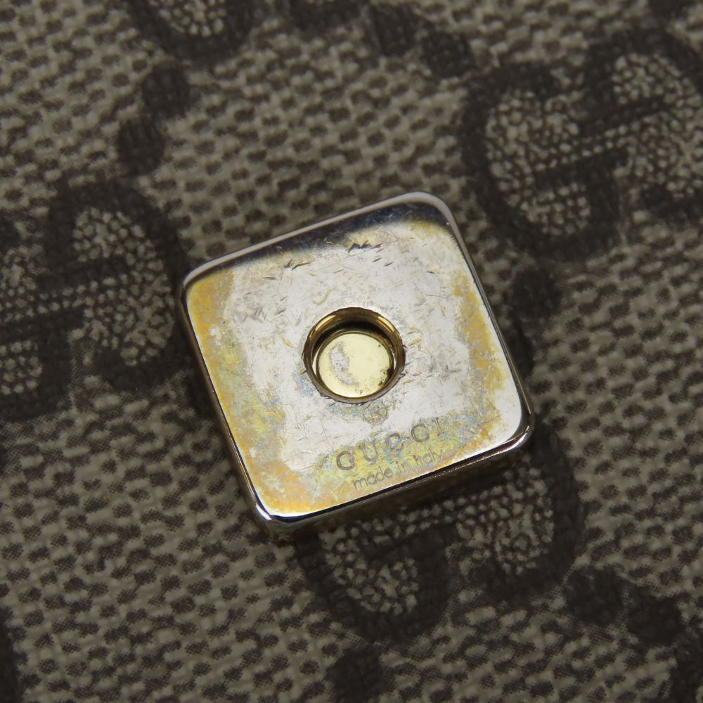 GUCCI Shoulder Bag 223666 GG Supreme Canvas beige