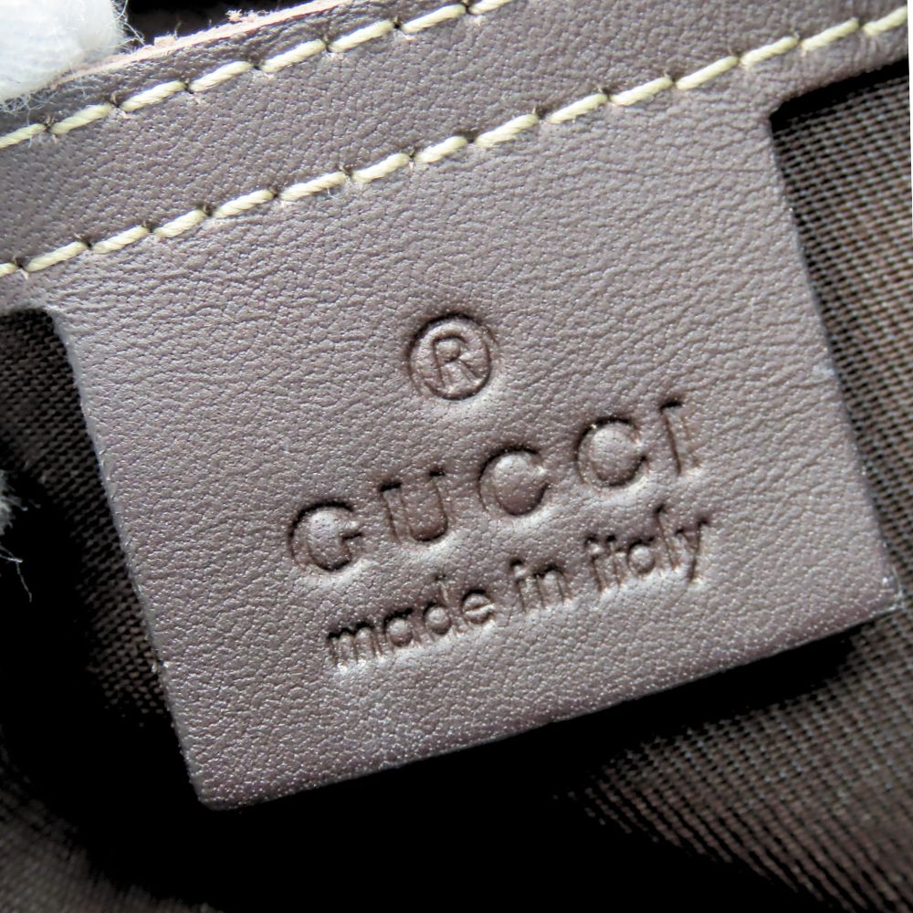 GUCCI Shoulder Bag 223666 GG Supreme Canvas beige