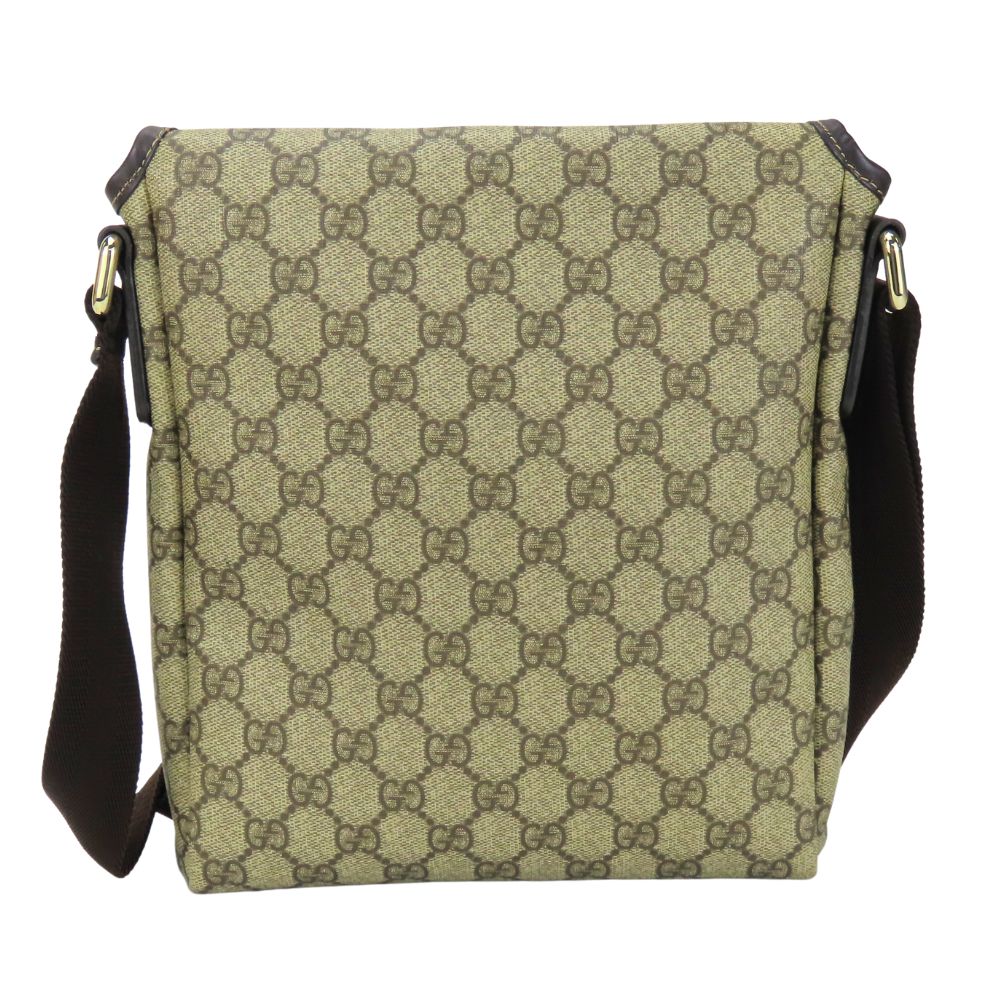 GUCCI Shoulder Bag 223666 GG Supreme Canvas beige