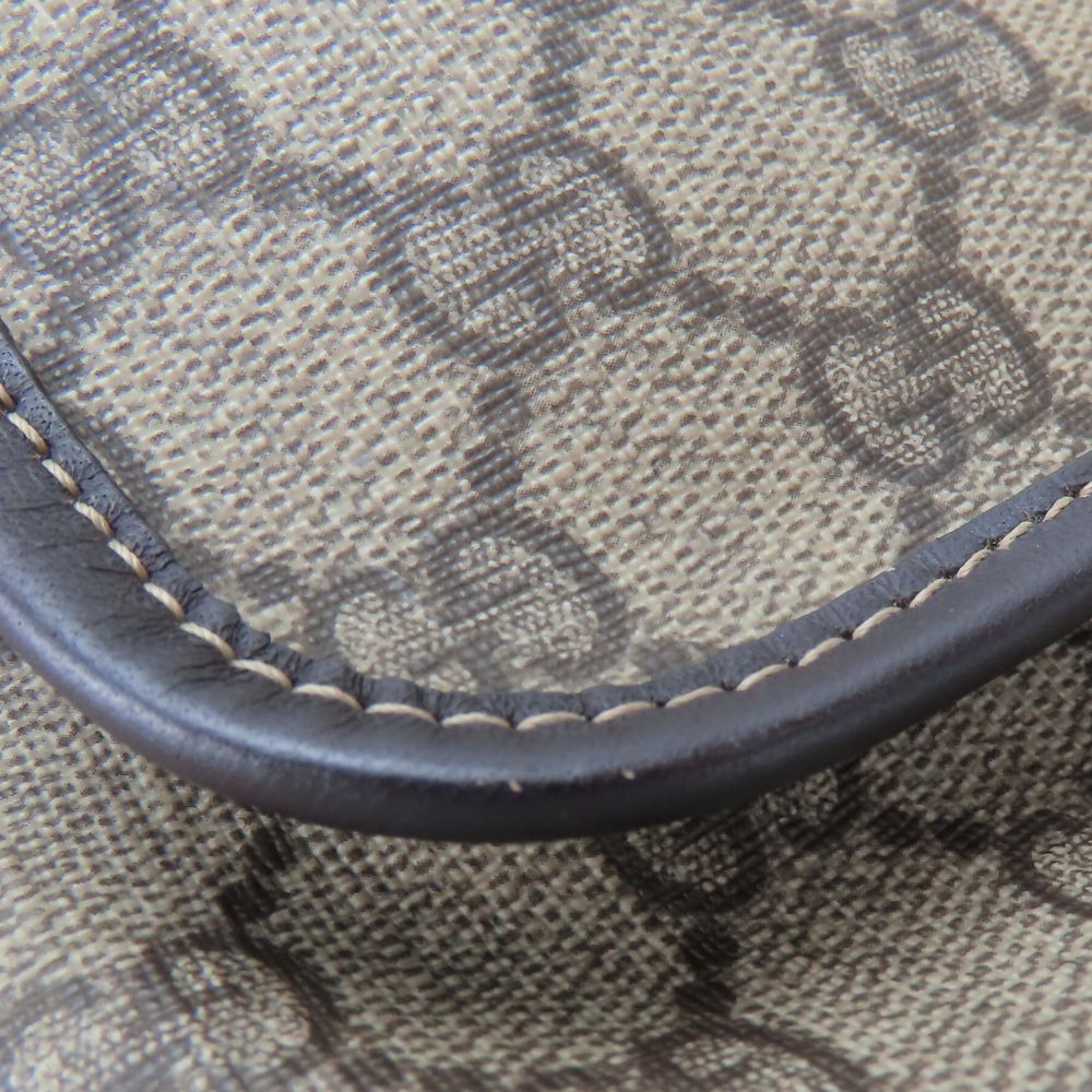 GUCCI Shoulder Bag 223666 GG Supreme Canvas beige