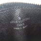 LOUIS VUITTON Coin case M66602 Epi Leather Noir Pochette Cre mens Used Authentic