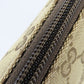 GUCCI Shoulder Bag 145857 GG canvas, leather beige Women Used Authentic