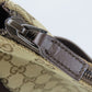 GUCCI Shoulder Bag 145857 GG canvas, leather beige Women Used Authentic
