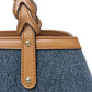 GUCCI Tote Bag 348715 denim Indigo blue